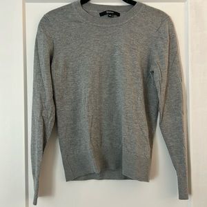 Quince Lightweight Cotton Cashmere Crew Sweater, xs